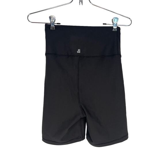 WeWoreWhat Lace-up Biker Short Black Women's Small NWT - Picture 4 of 5